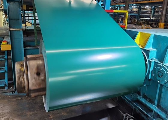 لون صفائح فولاذية مجلفنة مطلية بالألوان PPGI 508mm