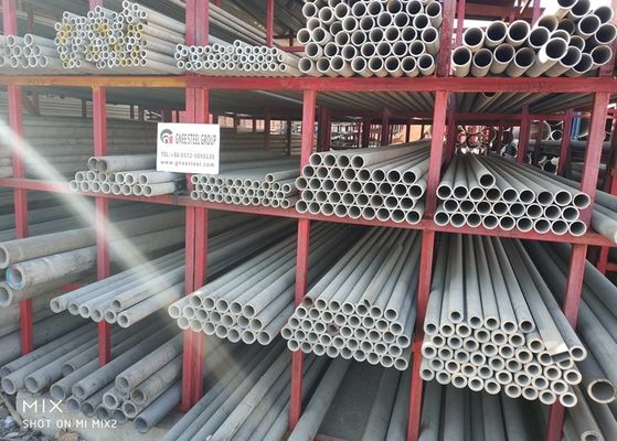 أنبوب فولاذي مقاوم للصدأ ASTM 304 شديد التحمل ، أنبوب ملحوم من الفولاذ المقاوم للصدأ